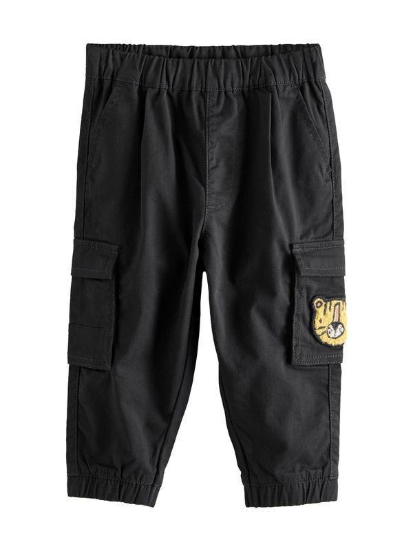 Next Next Hlače  rumena / črna