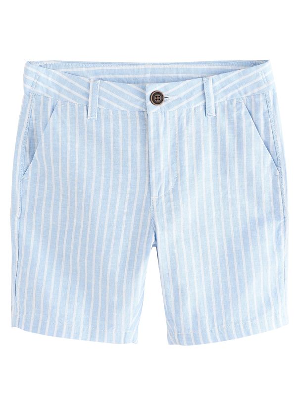 Next Next Hlače  svetlo modra / bela