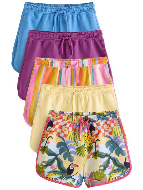 Next Next Hlače  svetlo modra / svetlo rumena / temno liila / pitaja