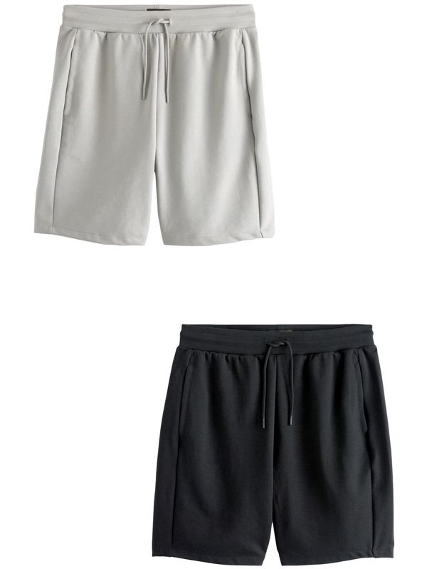 Next Next Hlače  svetlo siva / črna