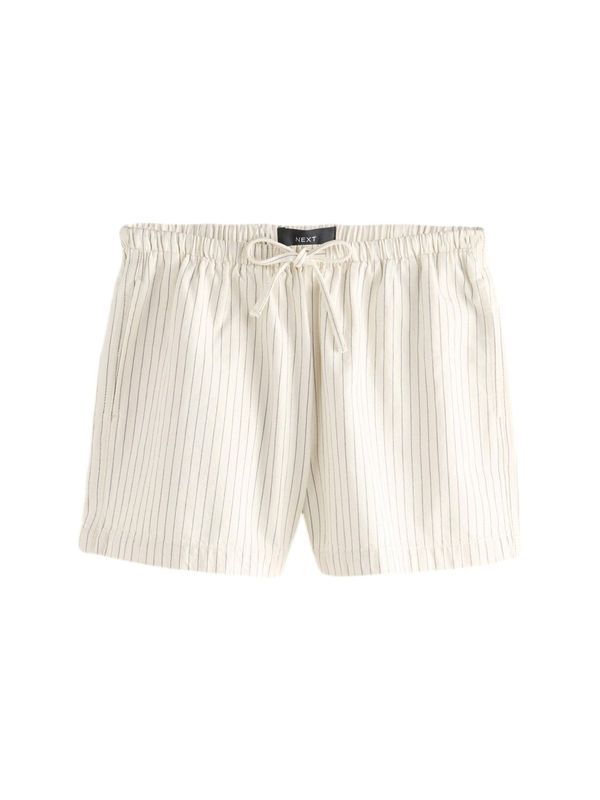 Next Next Hlače  temno siva / off-bela