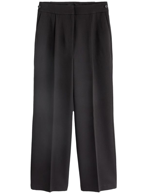 Next Next Hlače z naborki  črna