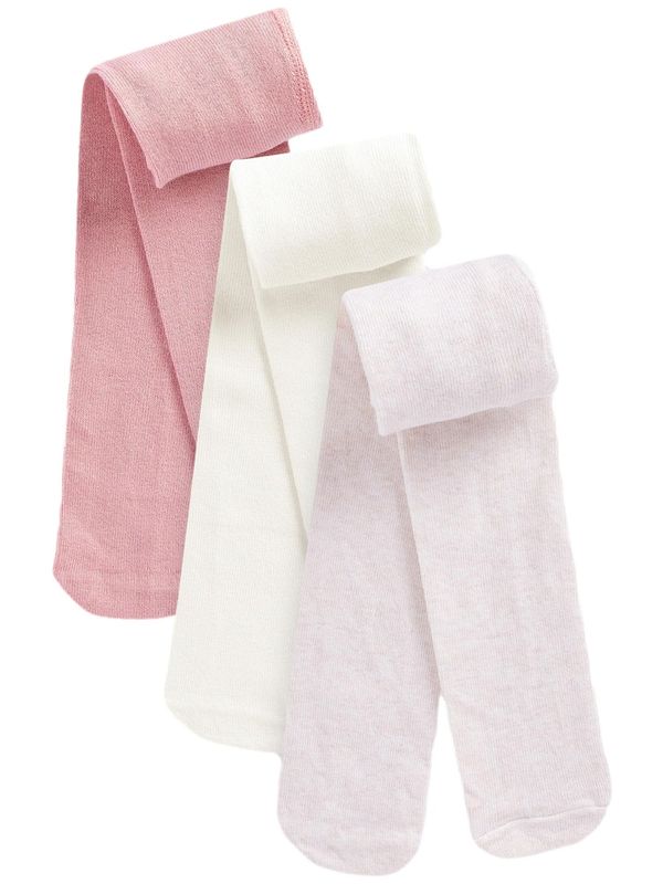 Next Next Hlačne nogavice  pastelno lila / roza / naravno bela