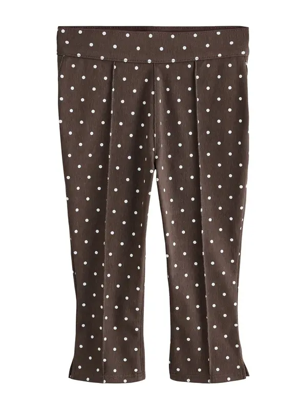 Next Next Jeans pajkice  temno rjava / bela