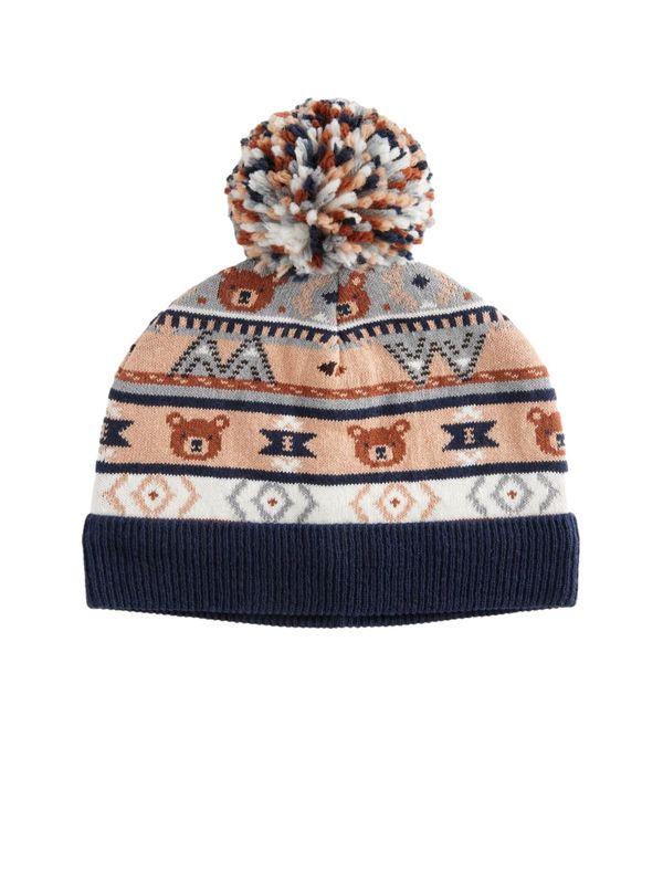 Next Next Kape  temno modra / svetlo rjava / siva / bela