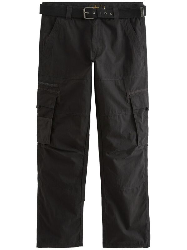 Next Next Kargo hlače  črna