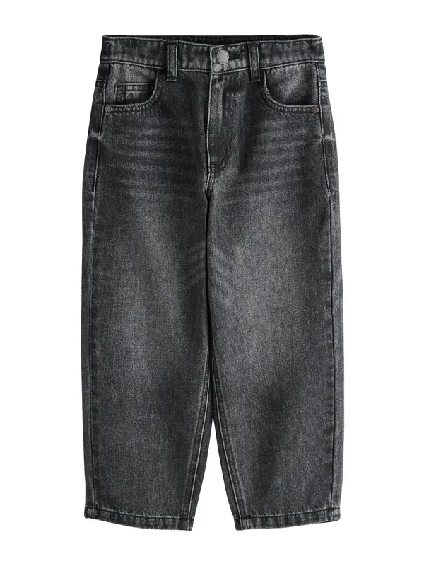 Next Next Kavbojke  črn denim