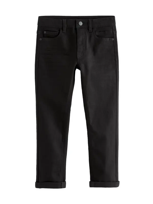 Next Next Kavbojke  črn denim