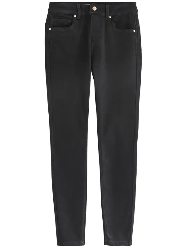Next Next Kavbojke  črn denim