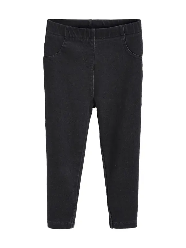 Next Next Kavbojke  črn denim