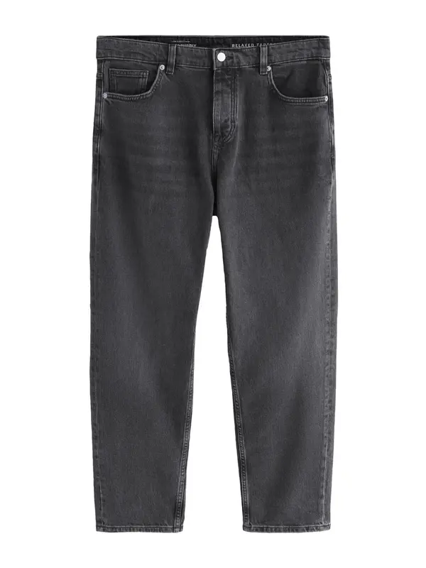 Next Next Kavbojke  črn denim