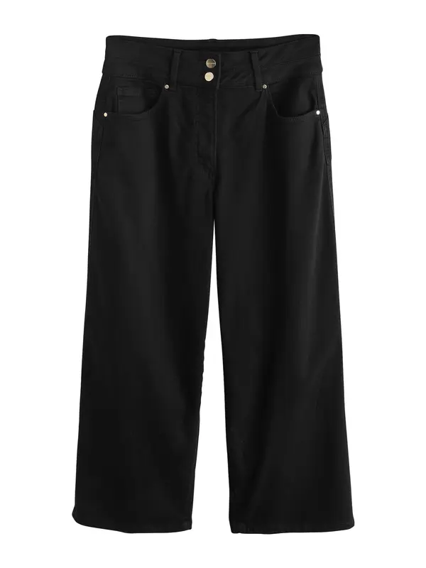 Next Next Kavbojke  črn denim