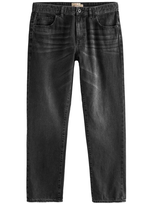 Next Next Kavbojke  črn denim