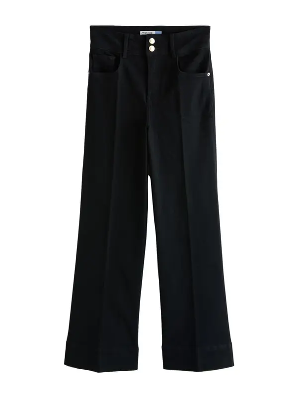Next Next Kavbojke  črn denim