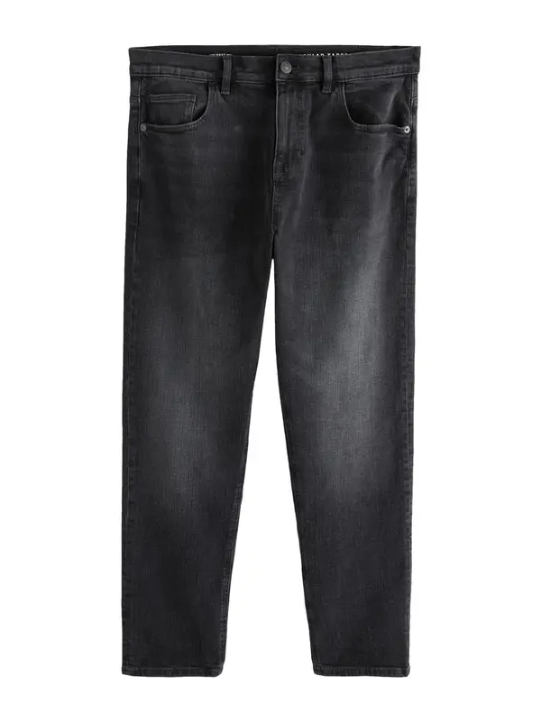 Next Next Kavbojke  črn denim