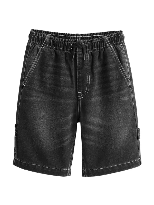 Next Next Kavbojke  črn denim