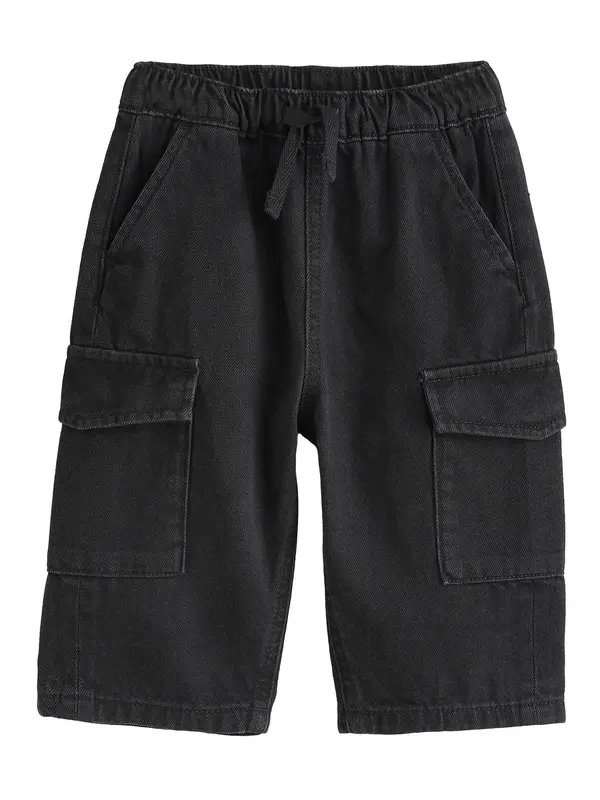 Next Next Kavbojke  črn denim
