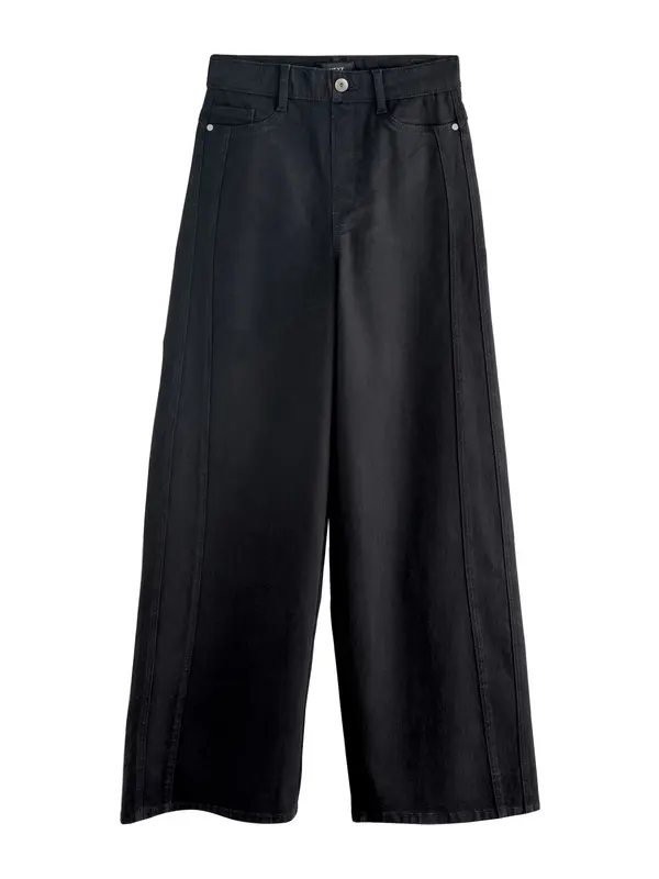 Next Next Kavbojke  črn denim