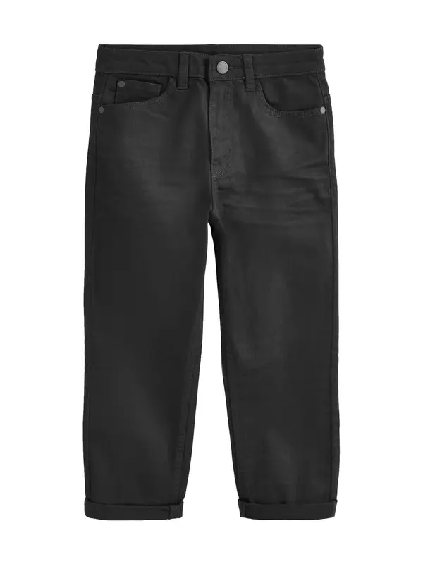Next Next Kavbojke  črn denim