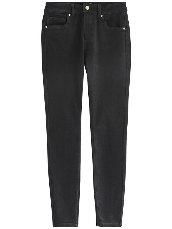 Next Next Kavbojke  črn denim