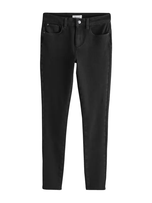 Next Next Kavbojke  črn denim