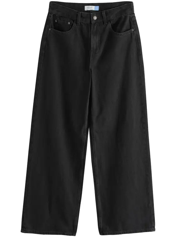 Next Next Kavbojke  črn denim
