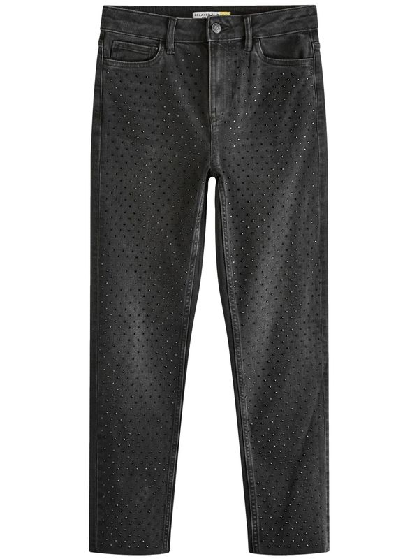 Next Next Kavbojke  črna