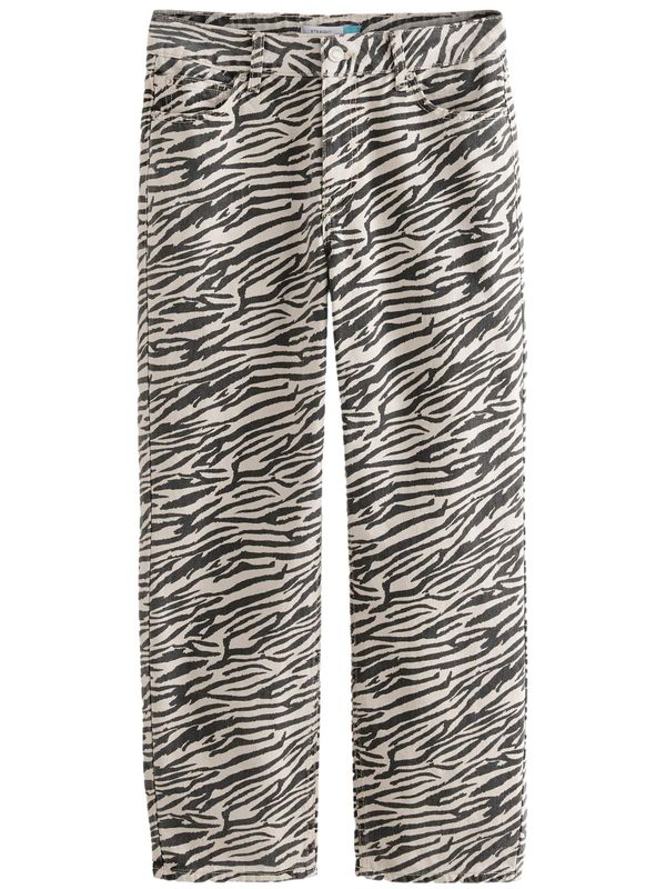 Next Next Kavbojke  črna / off-bela