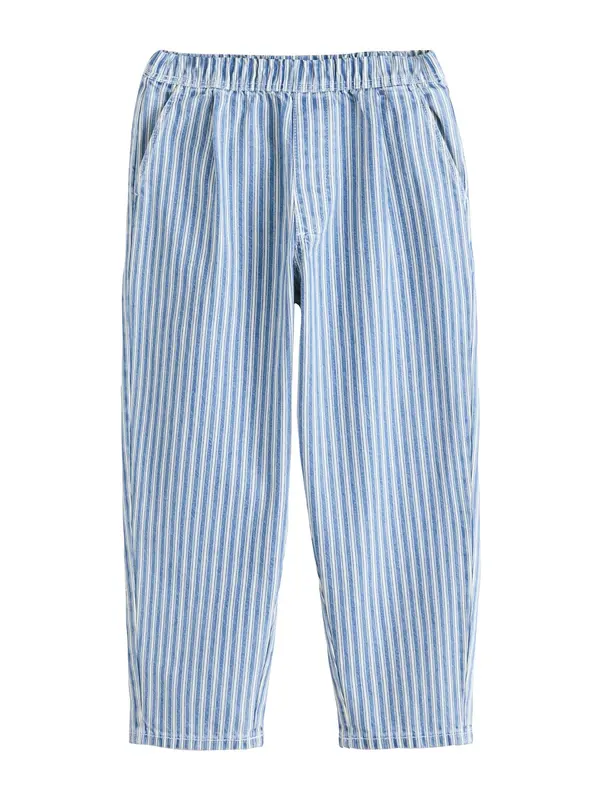 Next Next Kavbojke  moder denim / bela