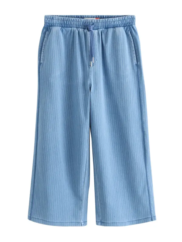 Next Next Kavbojke  moder denim / bela
