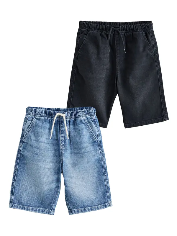 Next Next Kavbojke  moder denim / črn denim