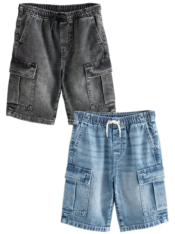 Next Next Kavbojke  moder denim / črn denim