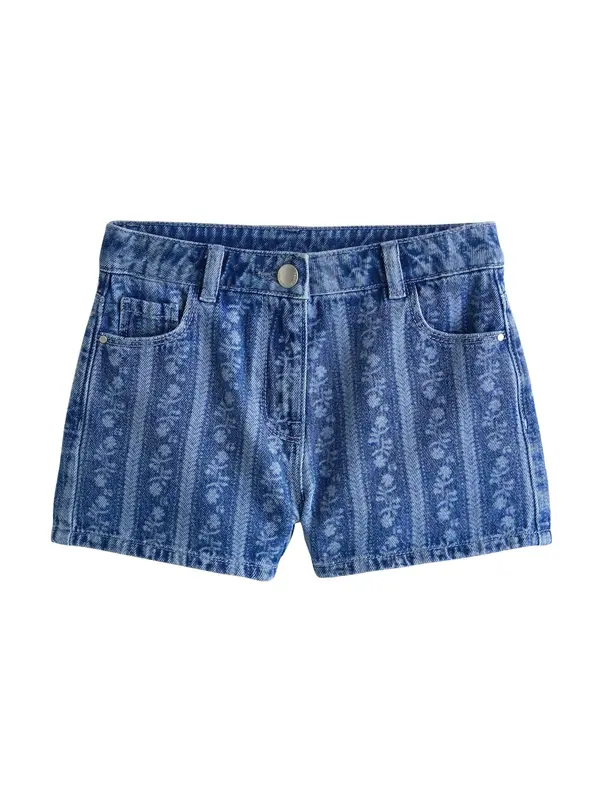 Next Next Kavbojke  moder denim / temno modra