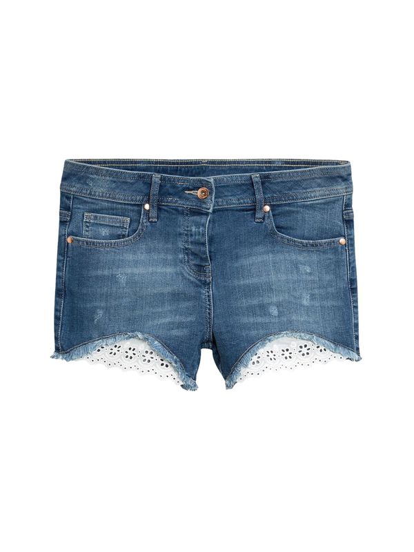 Next Next Kavbojke  modra / bela