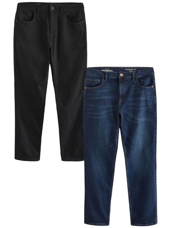 Next Next Kavbojke  modra / črna