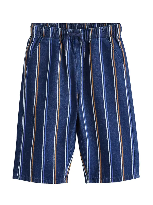 Next Next Kavbojke  modra / moder denim / oranžna / bela