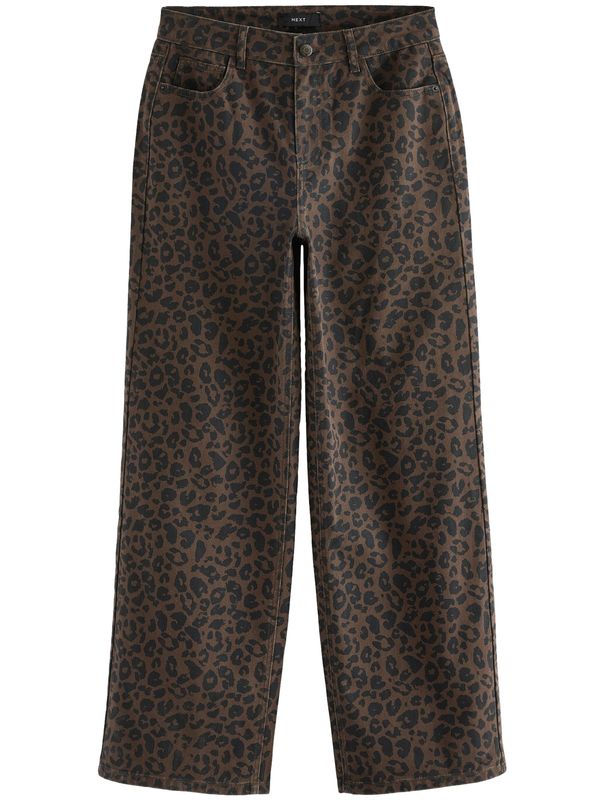 Next Next Kavbojke  rjava / črna