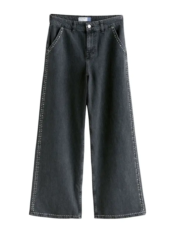 Next Next Kavbojke  siv denim