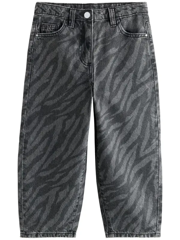 Next Next Kavbojke  siv denim / črn denim