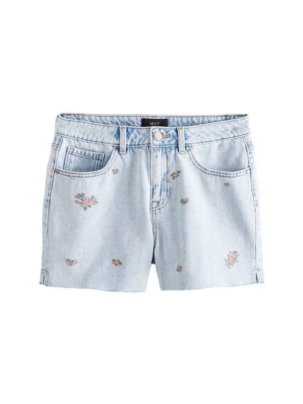 Next Next Kavbojke  svetlo modra / pastelno zelena / staro roza