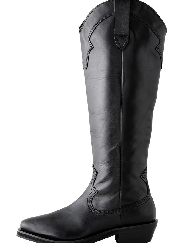 Next Next Kavbojski škornji  črna