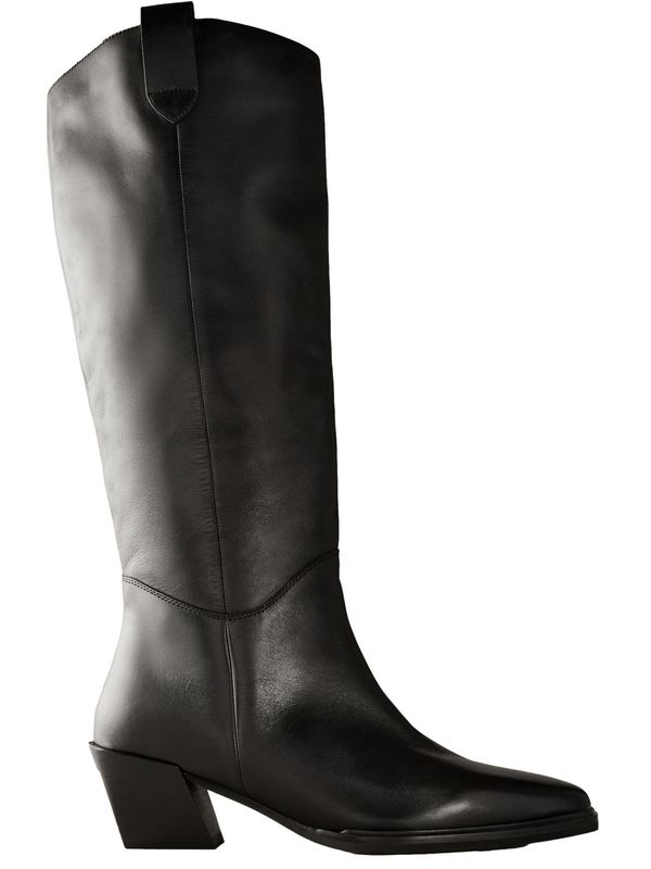 Next Next Kavbojski škornji  črna