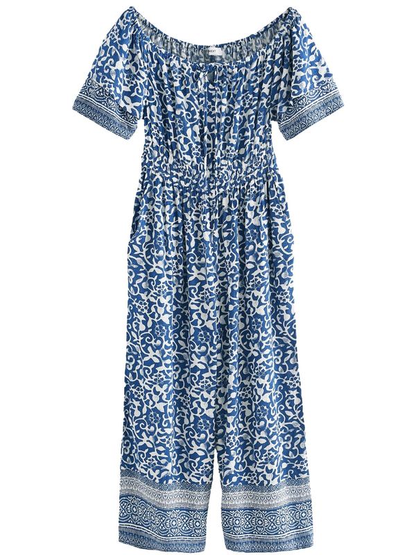 Next Next Kombinezon  modra / bela