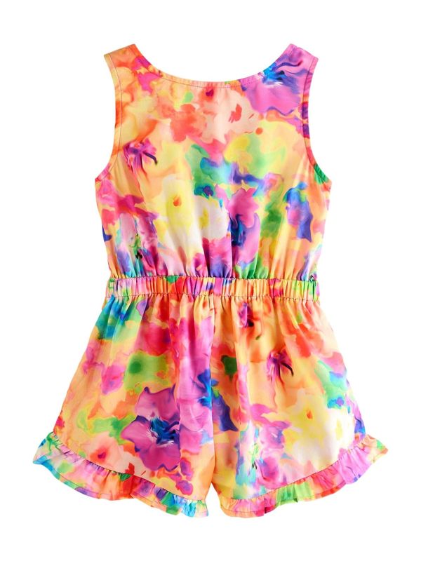 Next Next Kombinezon  svetlo modra / rumena / oranžna / roza