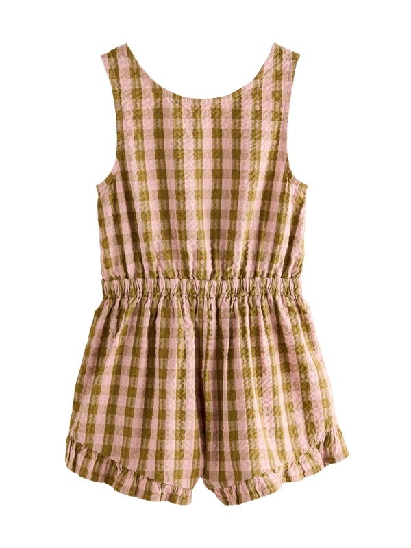 Next Next Kombinezon  zelena / roza