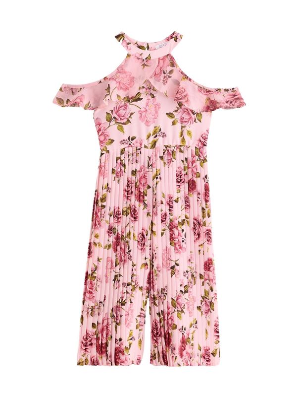 Next Next Kombinezon  zelena / roza