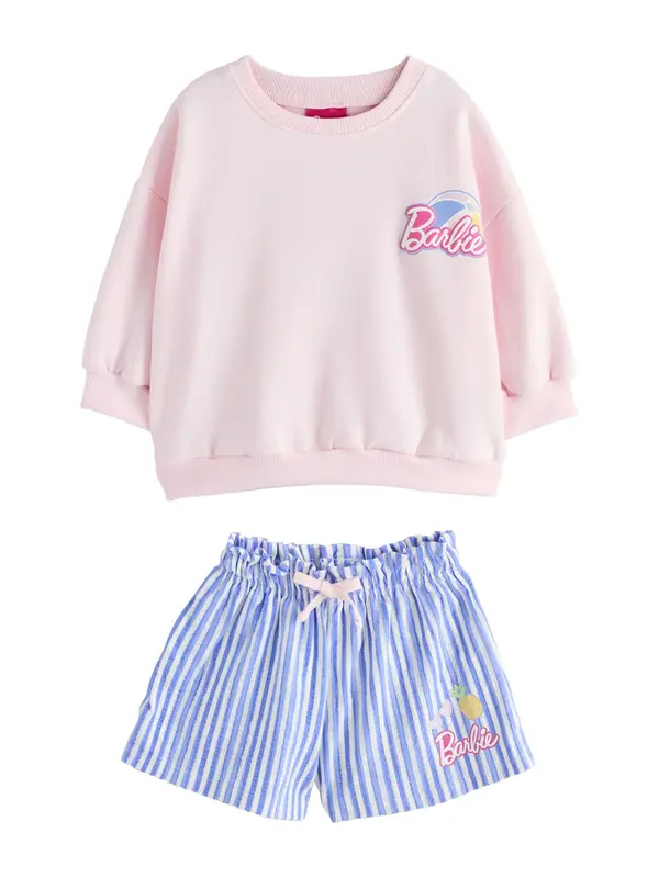 Next Next Komplet 'Barbie'  kraljevo modra / rosé / temno roza / bela