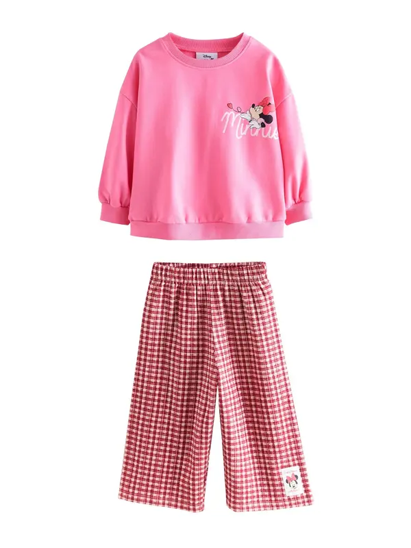Next Next Komplet 'Disney Minnie Mouse'  roza / rdeča