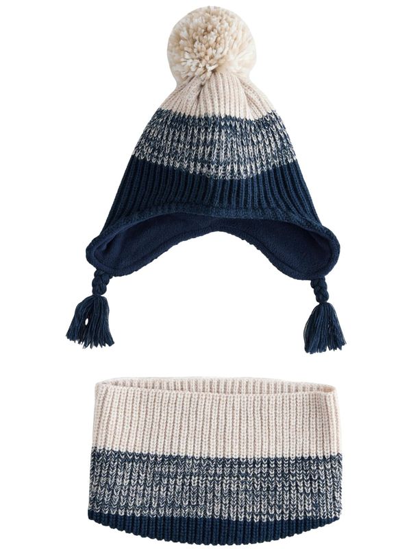 Next Next Komplet  encijan / progasto modra / svetlo siva