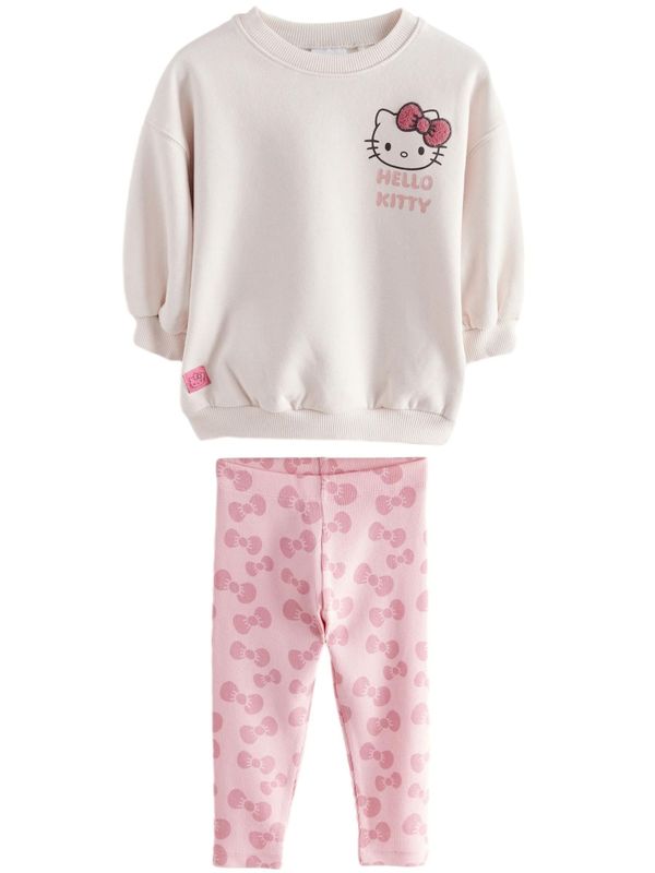 Next Next Komplet 'Hello Kitty'  roza / bela